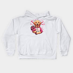 Best Boyfriend Golden Retriever Kids Hoodie